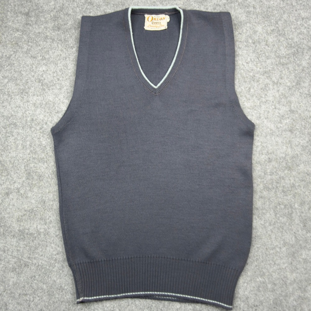 Vintage 1960s‎ Orlon by Campus "Luxury Line" Sweater Vest Small